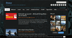 Desktop Screenshot of blog.btamas.hu